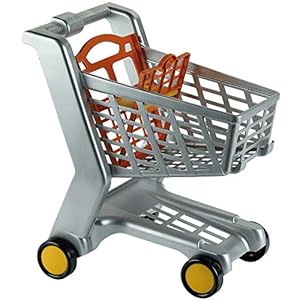 Theo Klein 9690 shopping trolley I With folding Seat for Dolls I Made of high quality plastic I Toys for Children aged 3…