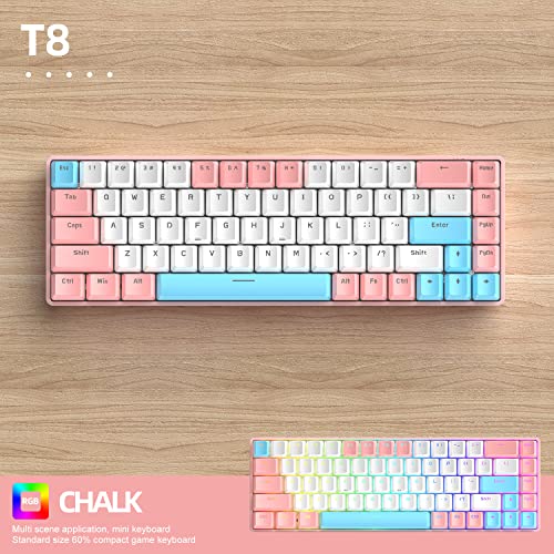 Teclado Mecánico Gamer 60% Dwdzey USB-C RGB miniatura 4