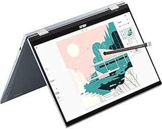 ASUS Touchscreen Full HD 14 inch ChromeBook CX5400FMA Laptop (Intel Core i3-1110G4, 8GB RAM, 256GB SSD, Chrome OS, Touchscreen, Backlit Keyboard) Includes Stylus Pen