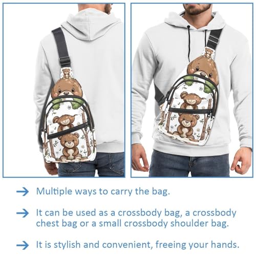 Sac à bandoulière homme et femme pour ranger vos affaires sans vous encombrer