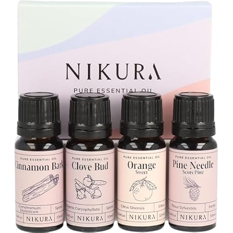Nikura Winter Essential Oil Gift Set Cover
