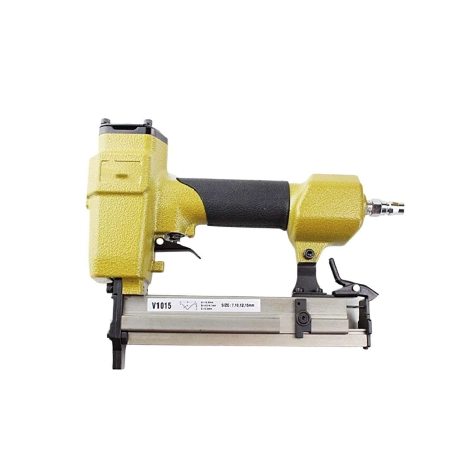 PIGENEQW Oil Free Pneumatic Stapler High R Stapler Air Pneumatic Stapler for Corner Nail Gun V1015B