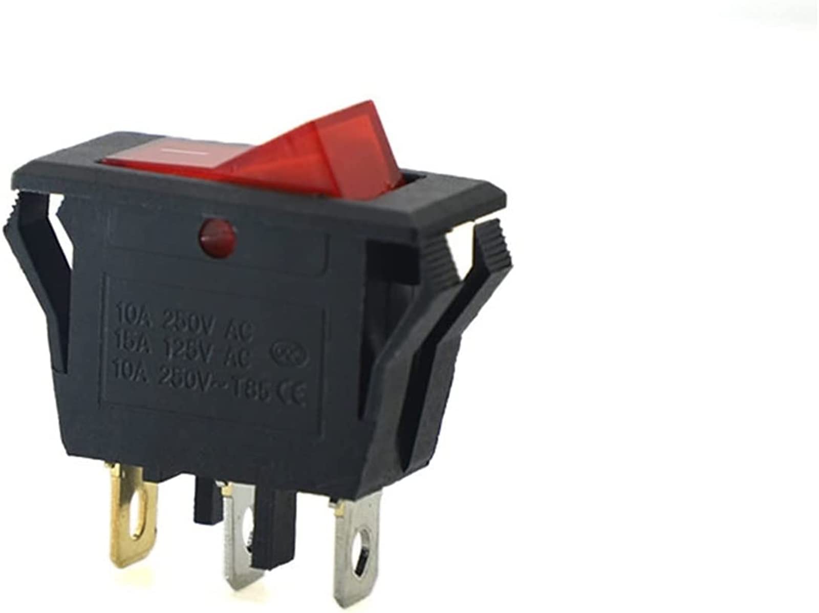 Interrupteur à bascule résout les pannes de courant avec son bouton triangle lumineux 32 * 16