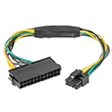 Main Power ATX 24 Pin to 8 Pin Adapter for Dell Optiplex 3020 7020 9020 Precision T1700