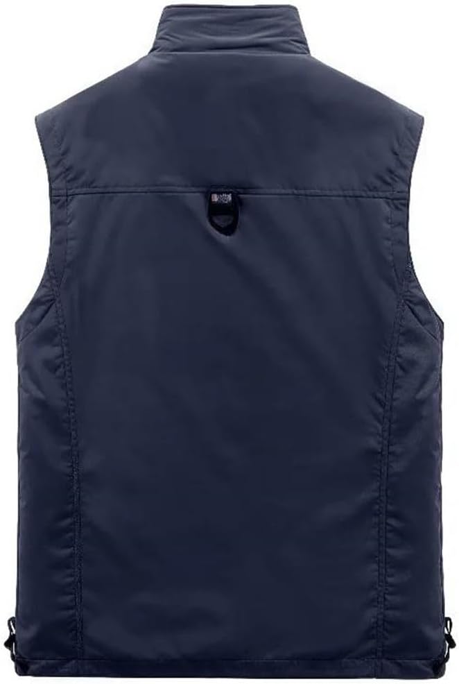 Men's Summer Mesh Multi Pocket Cargo Photography Fishing Mountaineering Camping Vest