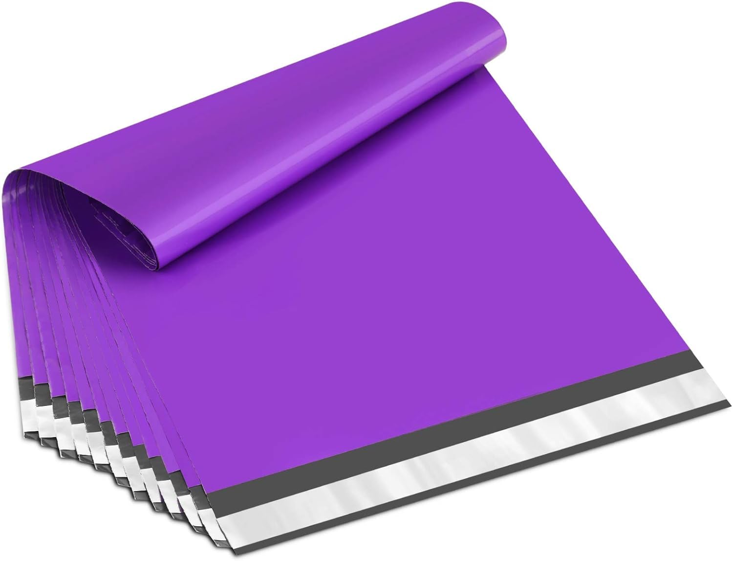 UCGOU Large Poly Mailers 14x17 Inch Purple 100 Pack Plastic Shipping Bags