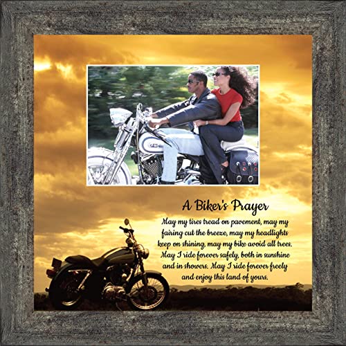Crossroads Biker's Prayer Gift Frame 6451BW