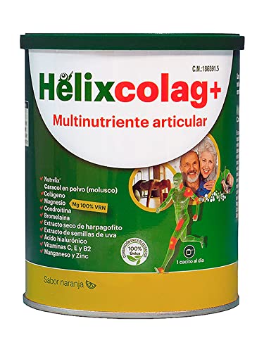Helixcolag+ Multinutriente Articular · Contribuye Al Funcionamiento Normal De Las Articulaciones