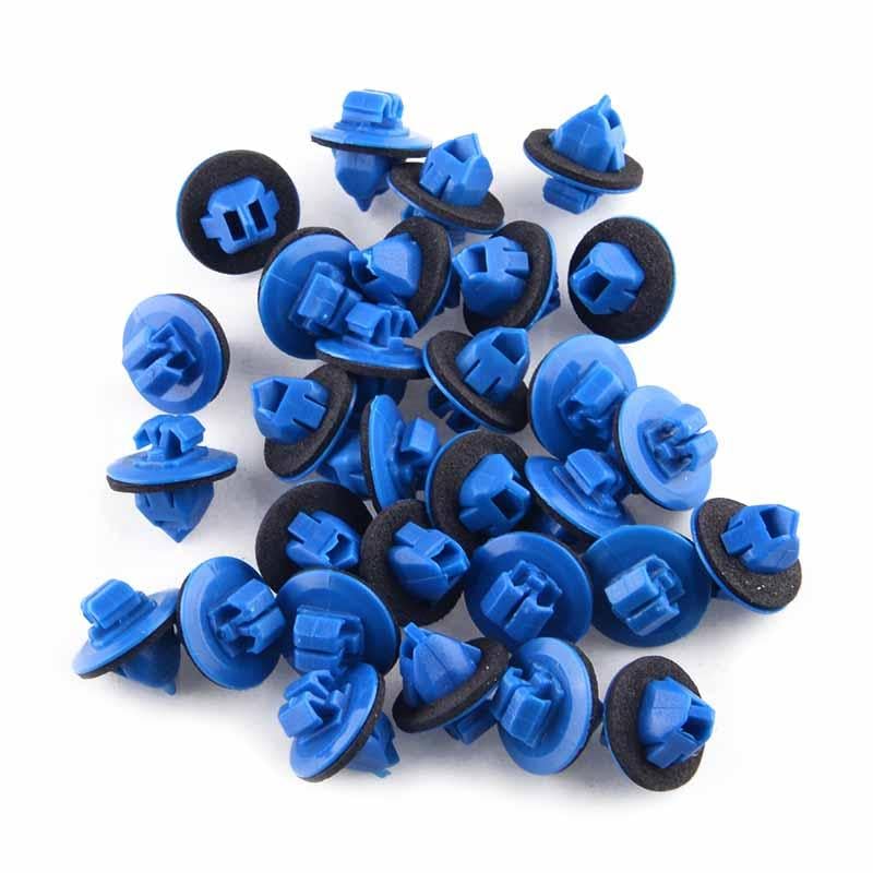 Apple - ベルガー beler Pack of 30 Blue Fender Extensions Retaining Clips Side