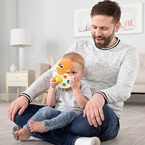 Image of Toomies Jurassic World Dimpl T. Rex Fidget Toys - Popping Montessori Baby Toys - Sensory Dinosaur Toys - 12 Months and Up