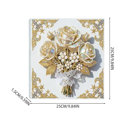 Kit de arte strass completo con marco para principiantes 6