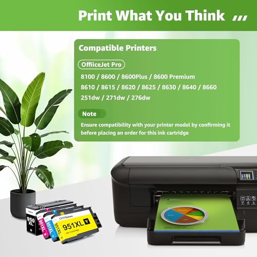 Image of CMYBabee Compatible 950xl 951xl Ink cartridges Combo Pack for HP