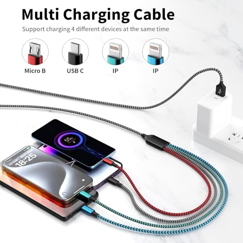 Save 38% on 2-Pack 4-in-1 Multi Charging Cables with Code OGQ8SFEP - Image 2