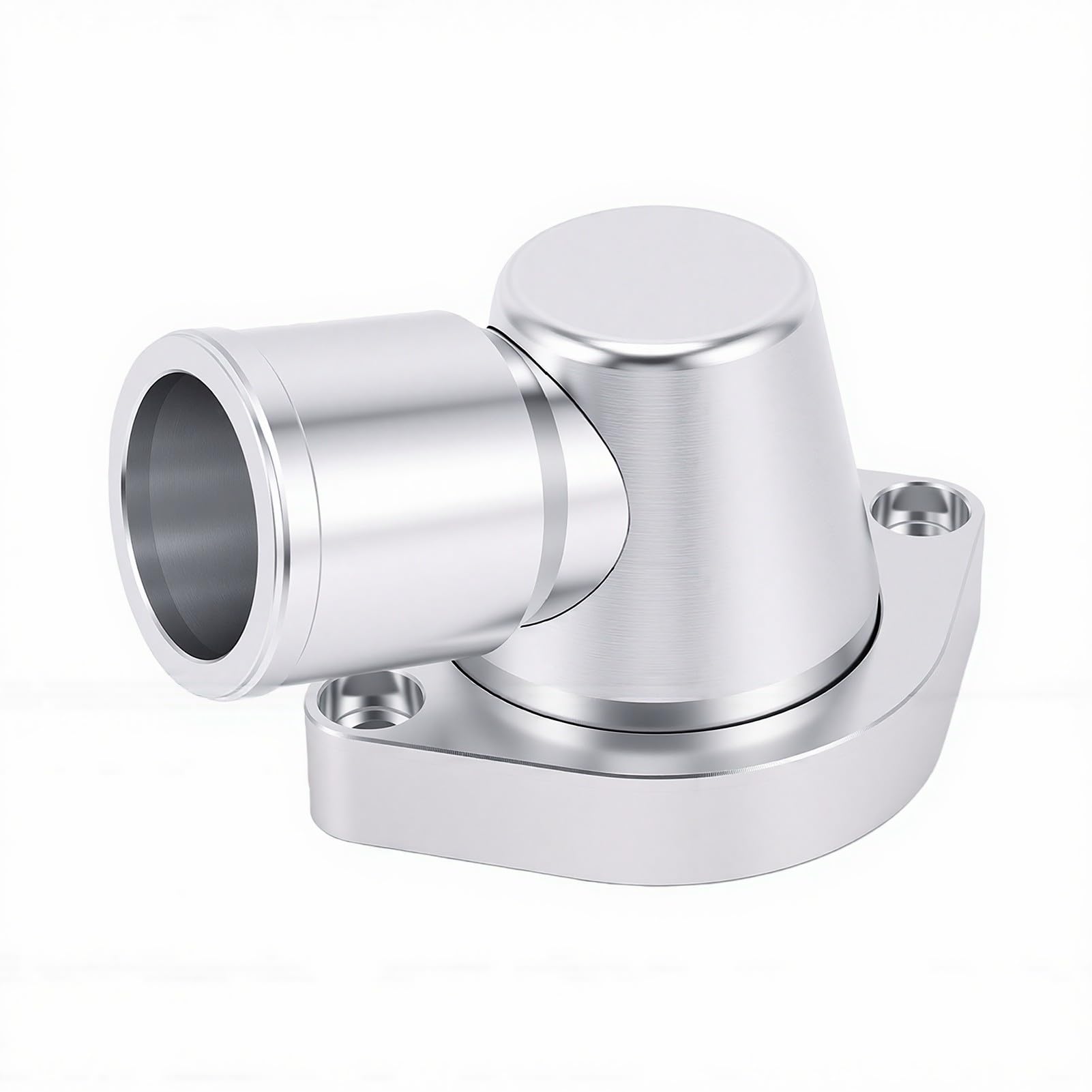 Garsent Boîtier de Thermostat Pivotant à 90 Degrés avec Col d'eau 3,8 Cm en Alliage d'aluminium Rotatif LS1 LS2 LS3 LS7 LS9 LSA L76 L92 de Remplacement pour Moteur LS