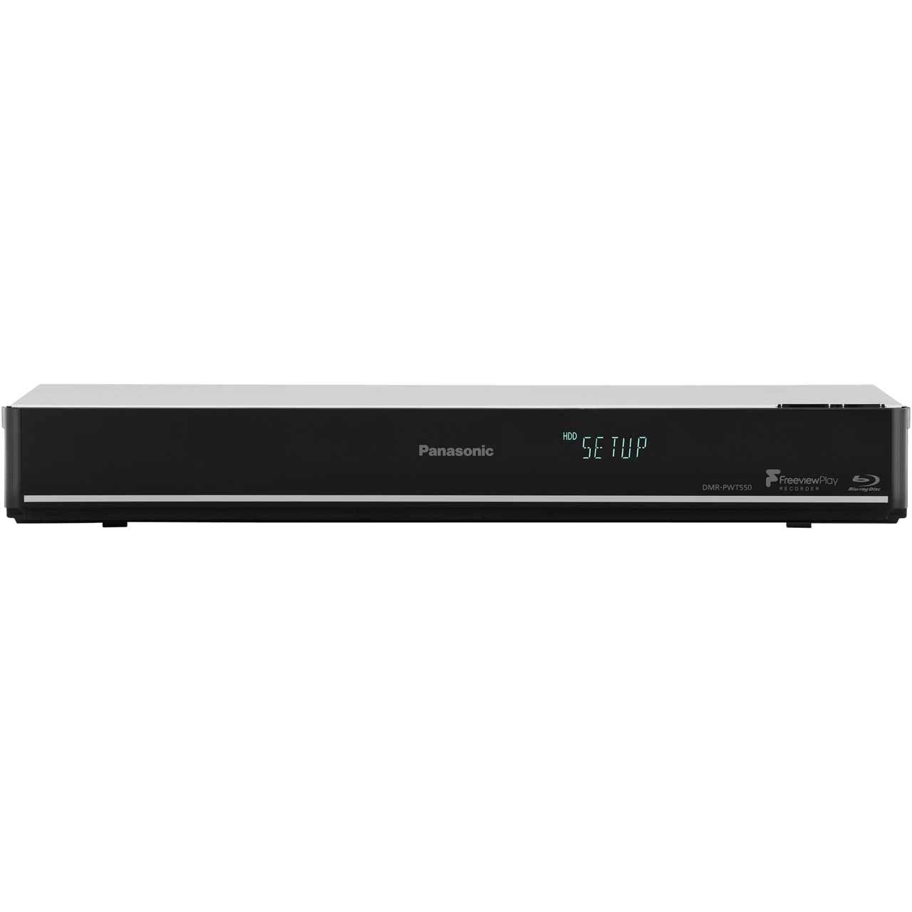 Panasonic DMR-PWT550EB Blu-Ray Player and HDD Recorder with
