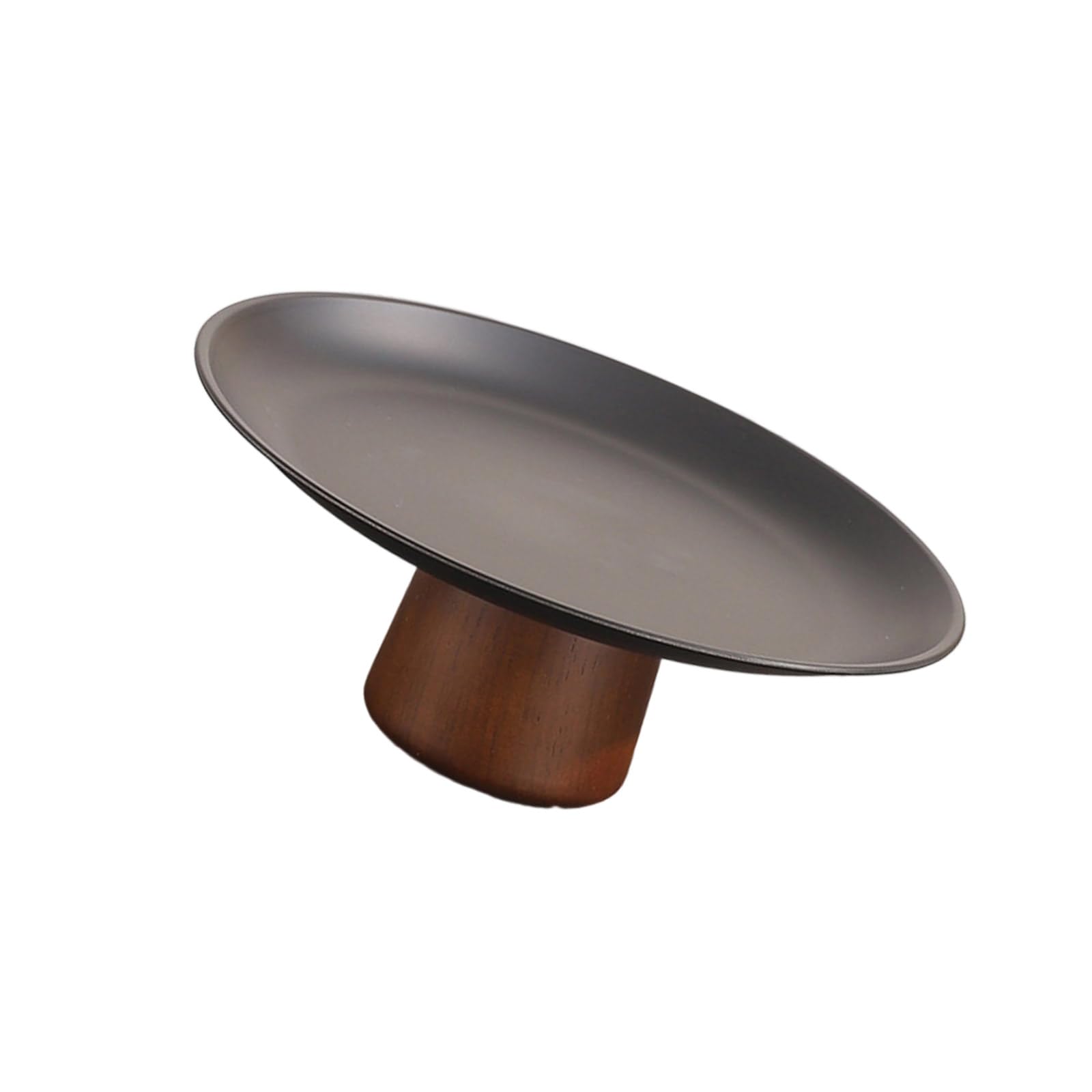 jiingekk Rural Fashion Tiered Wood Display Tray for Produce Cheese Charcuterieboard Boards Kitchen Countertop Staging Wooden Heightened Dessert Serving Tray