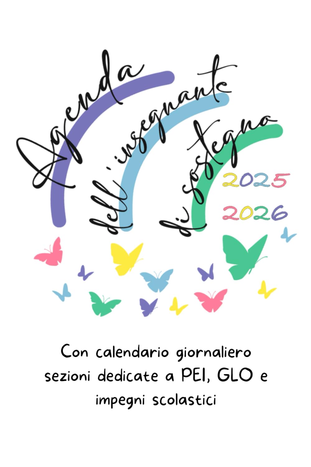 Agenda dell'insegnante di sostegno 2025 2026