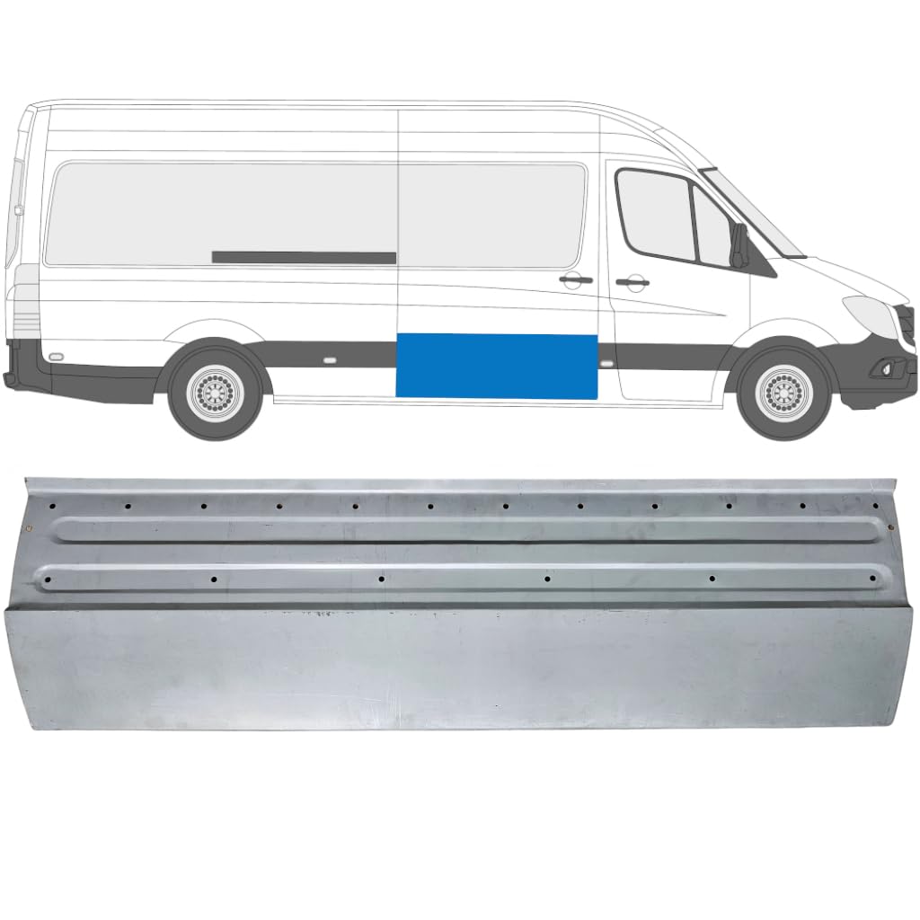 Reparaturblech Schiebetür für Mercedes Sprinter 2006-2018 / Rechts