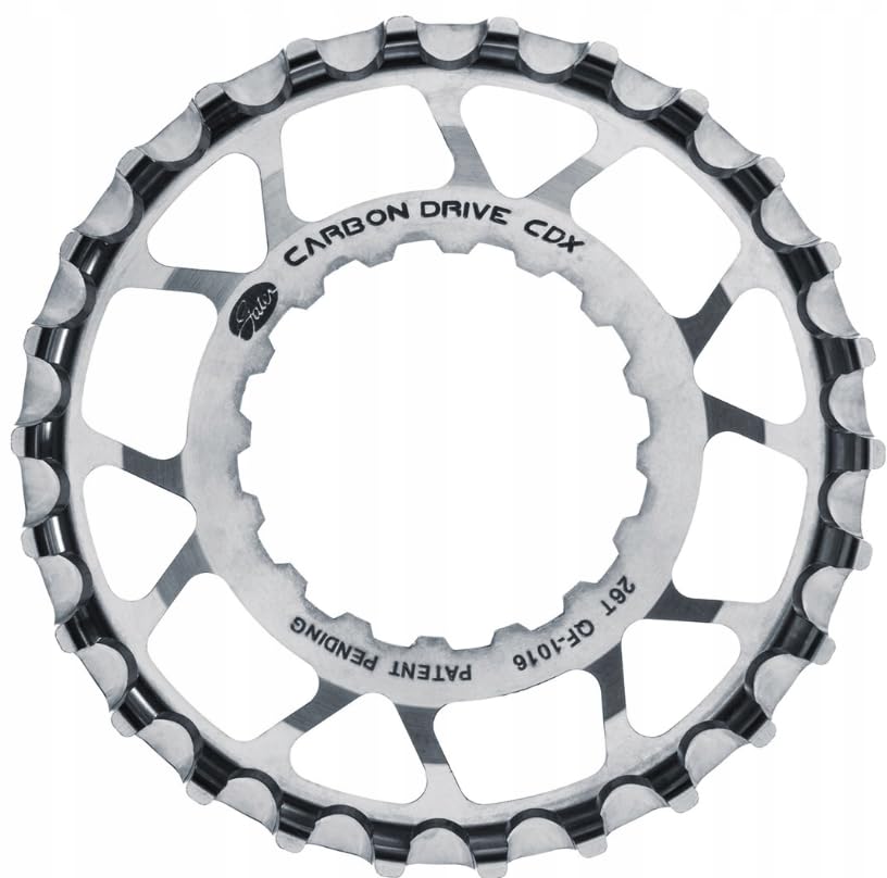 Gates Carbon Drive CDX, Pinion, 32 Zähne, Riemenscheibe vorn, Super Light