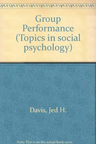 Group Performance 0201014769 Book Cover