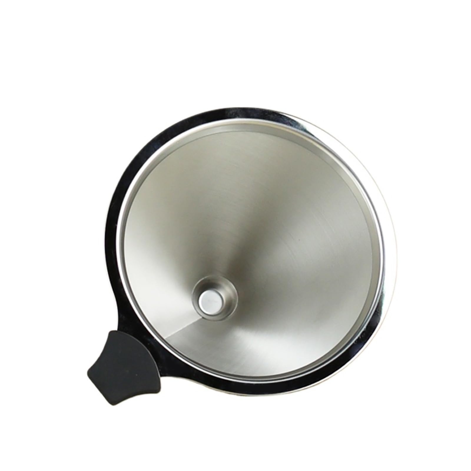 Compatible con filtro de goteo de acero de doble capa genérico | Incluye soporte; se adapta a la mayoría de cerveceros; soporta molienda gruesa; enjuagar limpio