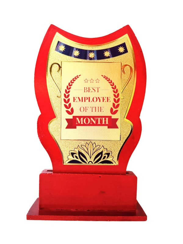 Super Collection Wooden Chand Momento Best Employee of The Month Trophy for Event & Award Ceremony (Small - 13 X 17 CM) (B0C14PKNW5) Amazon Price History, Amazon Price Tracker