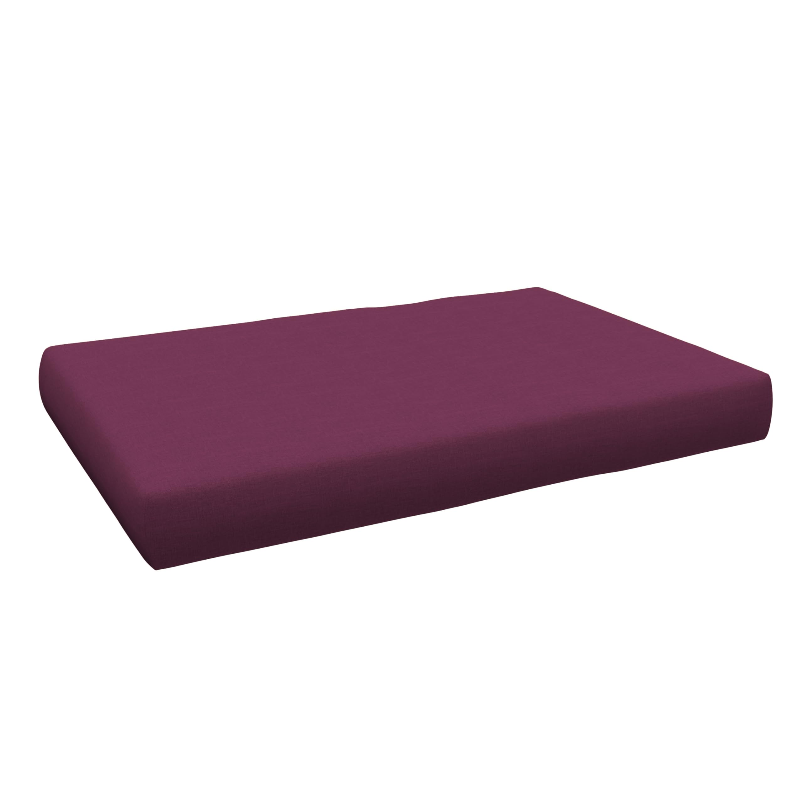 POKAR Euro Pallet Seating Set of 2: 1x seat cushion 120x80cm + 1x back cushion 120x40cm, cold foam, removable covers, Home Garden Furniture DIY, indoor outdoor pillow, without pallets, Beige — view 192