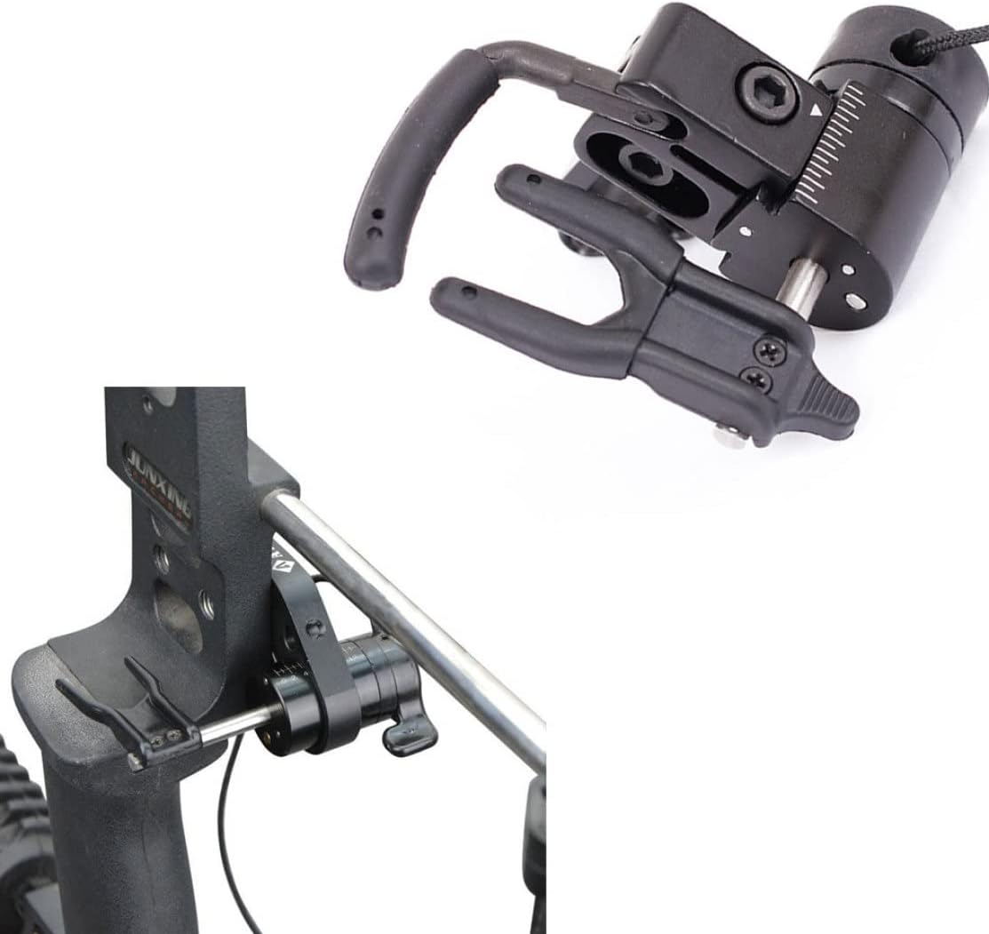 Arrow Rest Compound Bow Rest Drop Away Archery Accessory for Recurve Bow Replacement Arrow Rest, Black