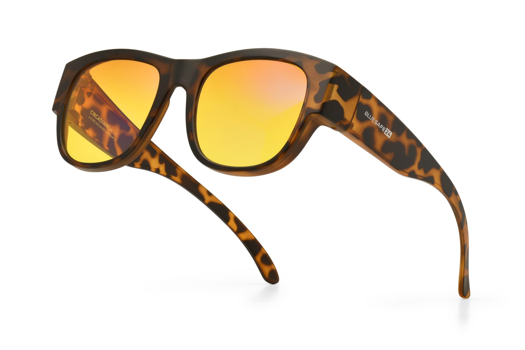 BLUESAFE 24 Over-Rx Blue-Light Glasses - Recharge OTG with NightShift EvenFall GT Lenses for Better Sleep, Energy & Health