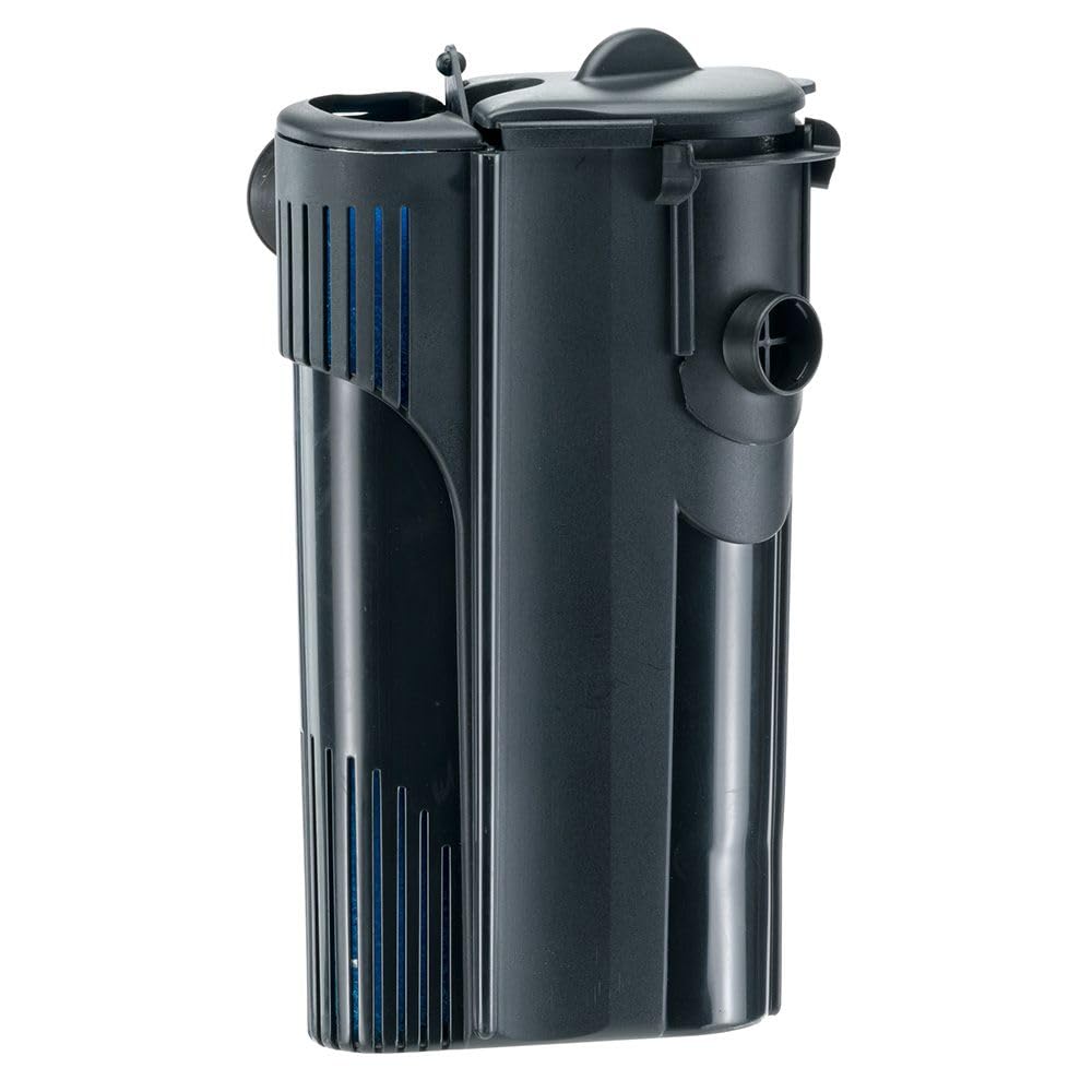Hydor Acuario 60 litros para Peces Tropicales o de Agua Dulce, Incluye: Lámpara LED, Filtro Interno 2 Etapas para Agua cristalina, Calentador, 60 x 31,5 x h 39,5 cm Blanco