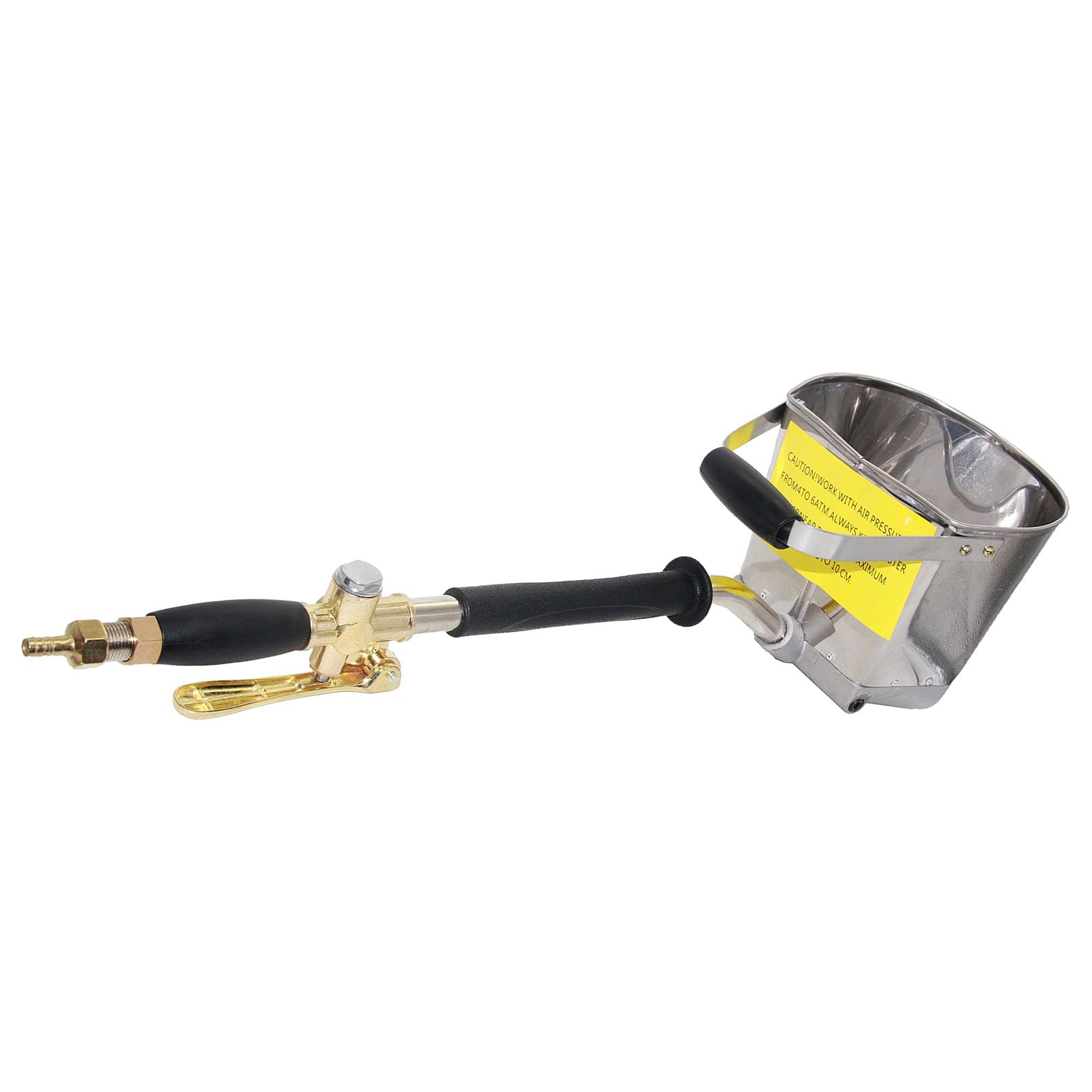 Mortar Cement Sprayer with Bucket Concrete Wall Stucco Plaster Sprayer High Pressure Vacuum Automatic High Efficiency Plaster