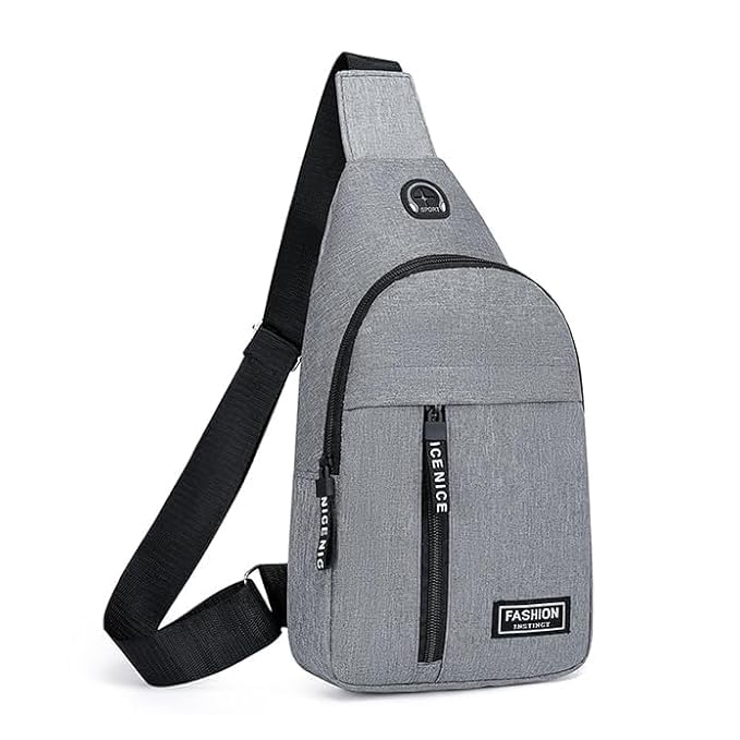 konssee Crossbody Sling Bag For Women & Men, Waterproof Waist Sling Backpack Bag, Casual Cross Body Backpack, Lightweight Shoulder Chest Bag For Hiking, Travel (MULTI COLOR)-picture-38