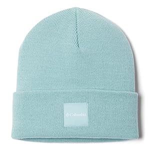 Columbia Unisex City Trek Heavyweight Beanie, Aqua Haze, One Size