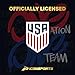 Icon Sports Officially Licensed U.S. Soccer Federation USMNT Soccer Ball Size 5 - Thunder Strike