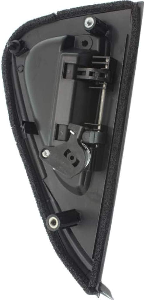 KarParts360 for Chevy Spark 2016 2017 2018 Exterior Door Handle Rear Driver Side Textured Black | Trim : LS/LT/Activ