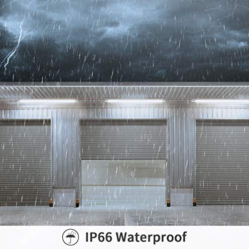 LED Tube Light, Airand 120CM 36W LED IP66 Luminaire Atelier Lumière 4000K Plafonnier Étanche Blanc Naturel Tube LED Tube Pour Garage Bureau Supermarché Cave Atelier Département Salle De Bains Cuisine - Image 4