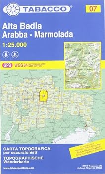 Map ALTA BADIA/ARABBA/MARMOLADA 07 [French] Book