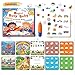 Lumikidz 3-in-1 Reusable Water Painting Book for Kids – Preschool Learning Toy with 10 Themes – Water Coloring & Color-Sorting Game – No Mess Painting & Reusable Fun for Ages 3+