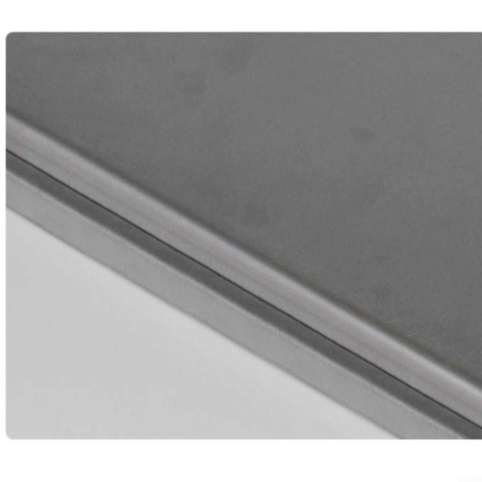 Verdickte, nicht beschichtete Backform, 60 x 40 cm, Aluminium-Legierung mit Spitzen-Design für professionelles, gleichmäßiges Backen und einfaches Herauslösen, schwarzes großes Keks-Brotblech