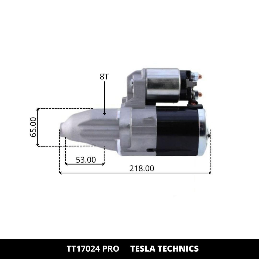 Anlasser 12V 0.85 KW Kompatibel mit SMART PRO TT17024