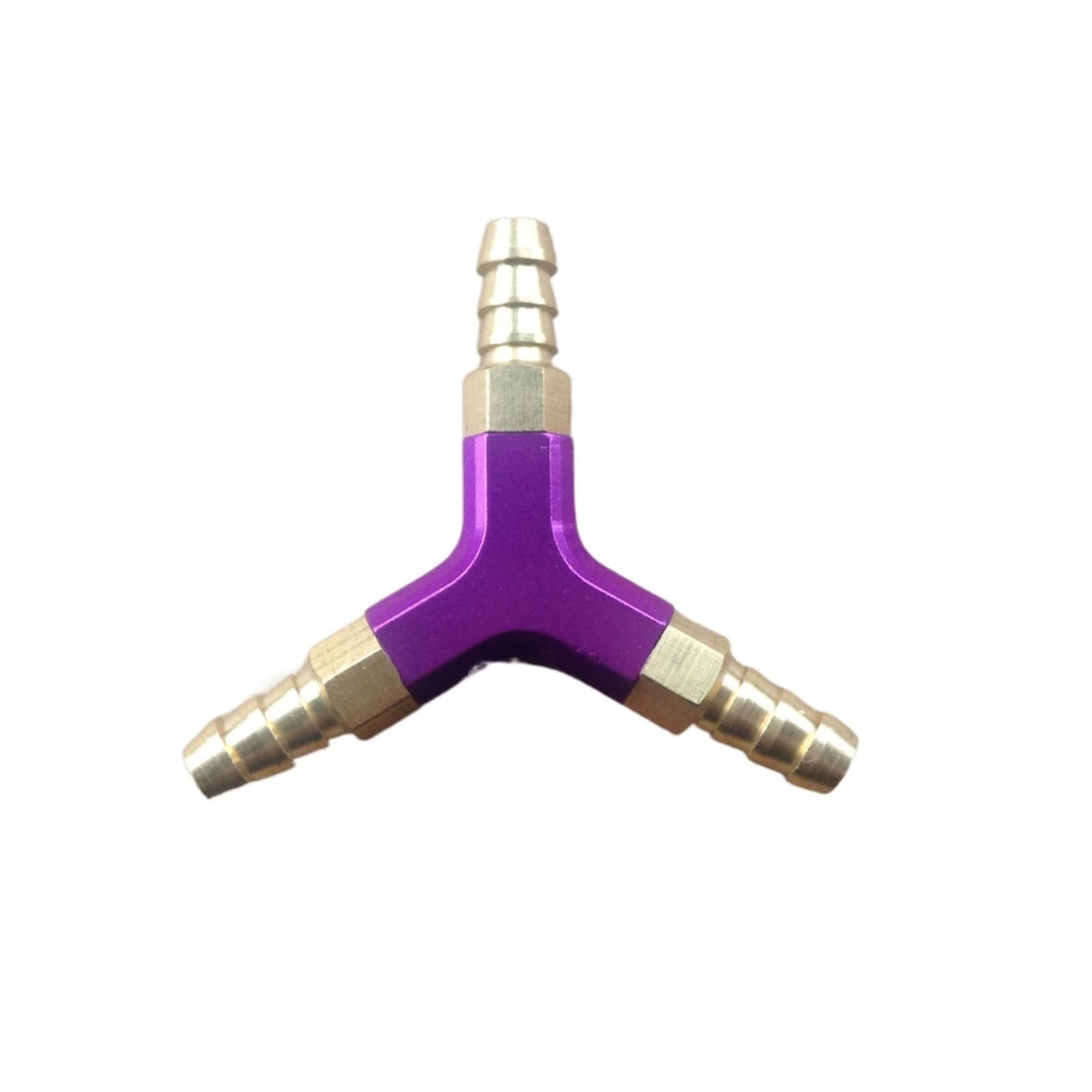 DingMotuo RC Boat M5 Tooth Copper Metal Fuel Pipe Fuel Line Filter Filling Nozzle Gasoline Glow Gas Methanol Fuel Joiner Three Color (Size : Purple)