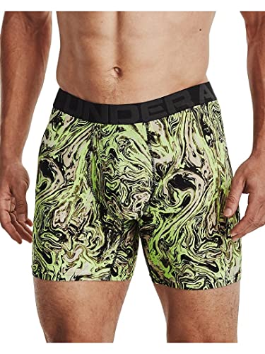 Image of Under Armour mens Multi-pack Performance Tech Boxerjock Brief, 6 inch Inseam, All-day Comfort & Soft