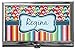 YouCustomizeIt Personalized Retro Scales & Stripes Business Card Case