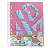 📐COLORES PASTEL: Estas reglas resaltan por sus colores pastel tan llamativos. Nuestra gama Sweet Pastelito resalta por su gran variedad de formatos y colores, con estos colores podrás decorar tu escritorio u oficina.
