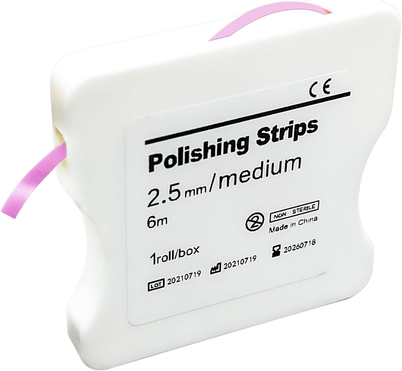 Dental Polishing Strips, 6m/Rolls Tooth Sandpaper Dental