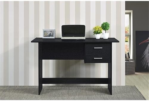 Miniatura 8 de Hodedah Importar HI425 Mesa de escritura de importación negra Negro -,Blanco,https://www.amazon.com/dp/undefined