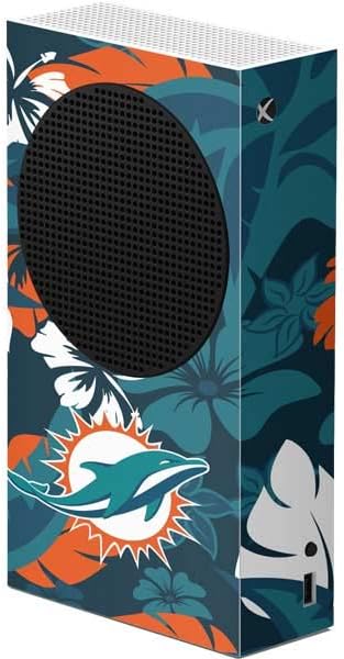 Vista 10 de Skinit Decal Gaming Skin Compatible with Xbox Series S Console - Officially Licensed NFL Miami Dolphins Retro Logo Design Verde - NFLHMMI2