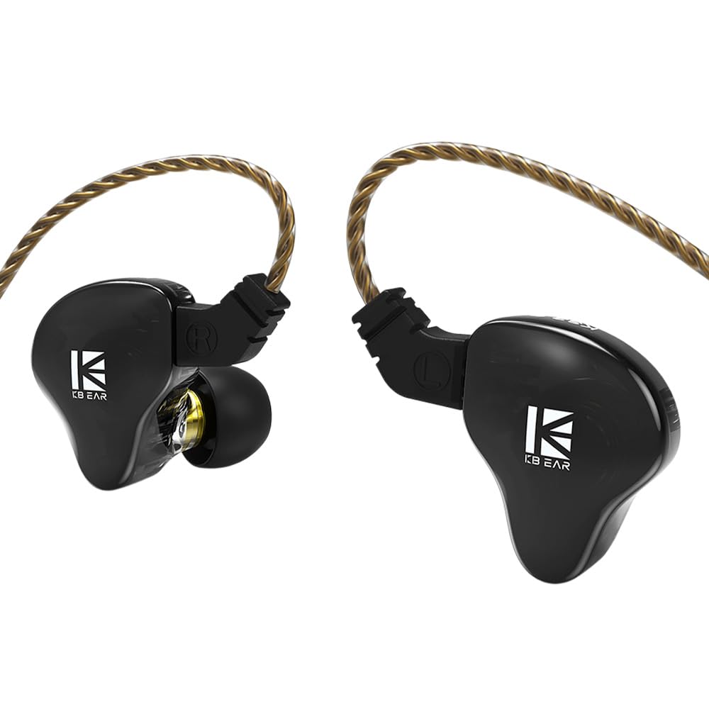 Amazon.com: KBEAR KS2 iem, in Ear Monitor Headphones Hybrid 1BA