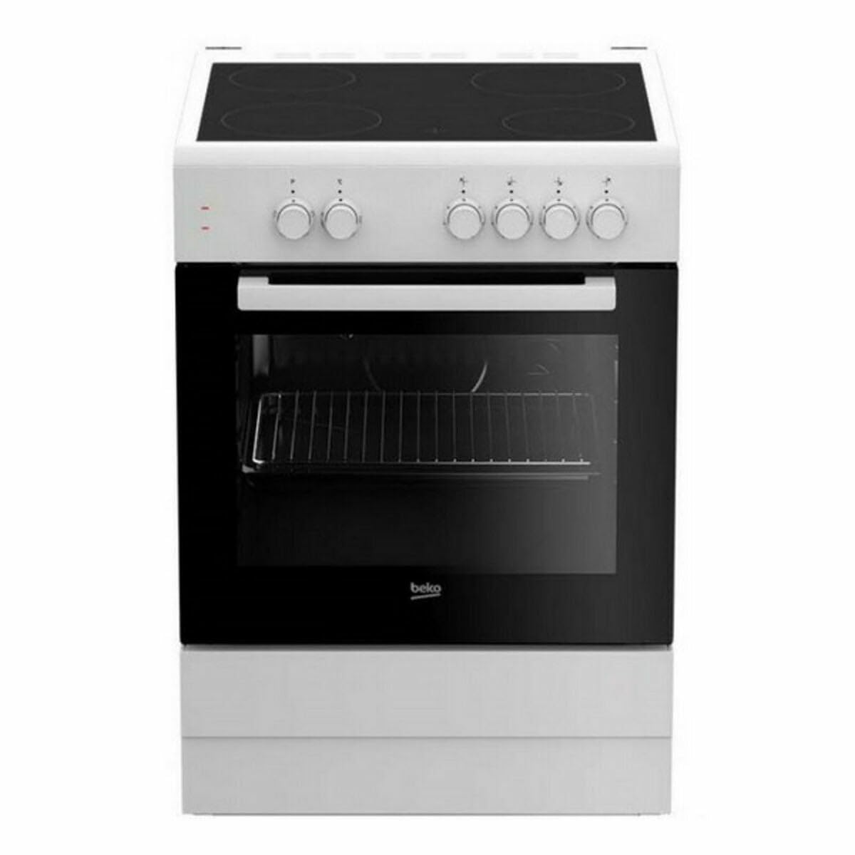 Beko Cocina VITRO FSS67000GW 4F 60CM Blanca