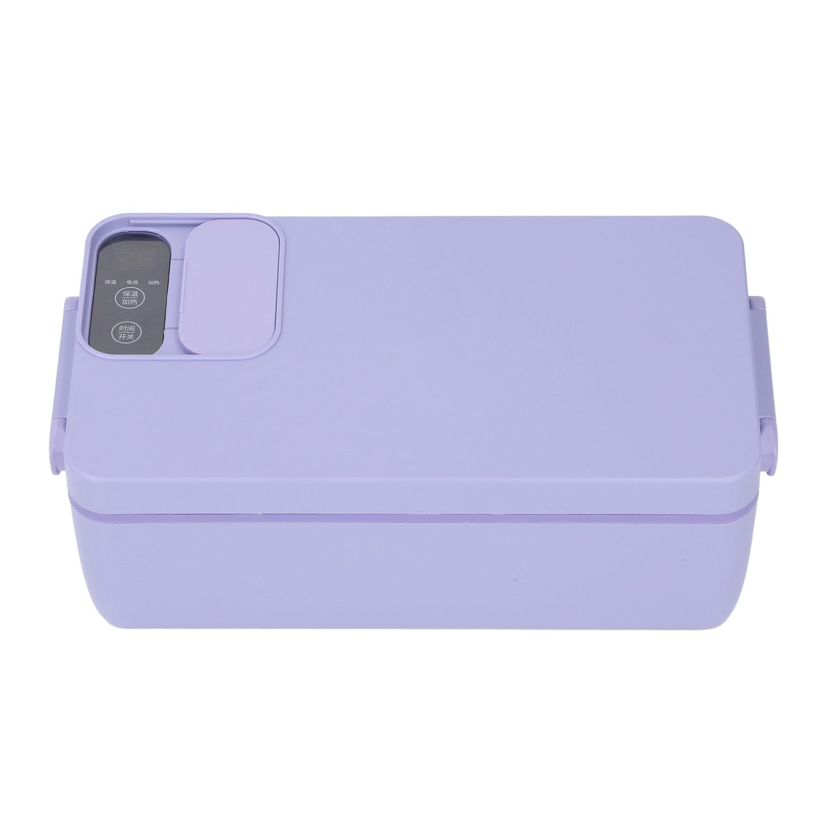 KUIDAMOS Lunch Box con Riscaldamento Elettrico Portatile con capacità di 1 Litro, Funzione di Riscaldamento Rapido per Viaggi in Ufficio Scolastico, in Plastica, Acciaio Inossidabile 304 (Viola)